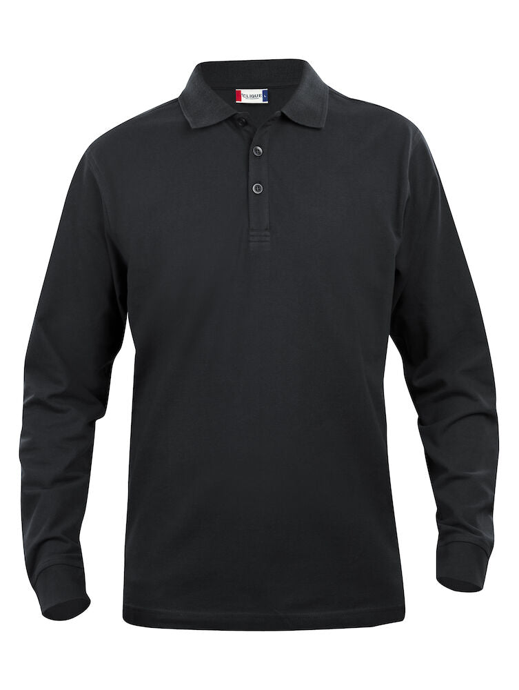 Clique Mens Classic Lincoln L/S Polo.