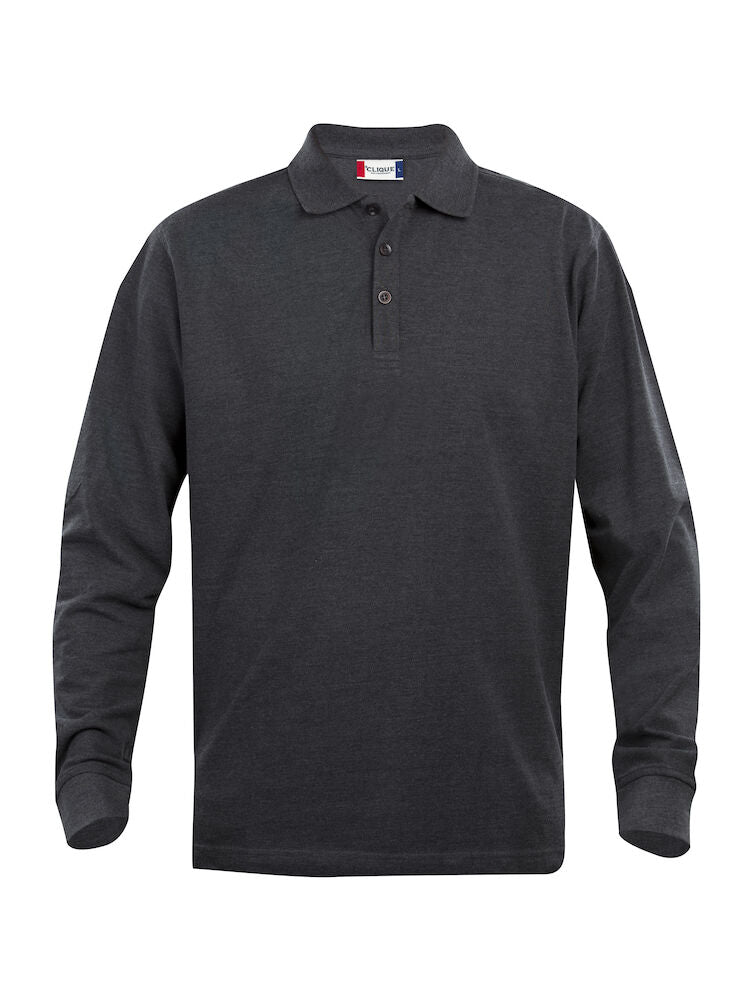 Clique Mens Classic Lincoln L/S Polo.