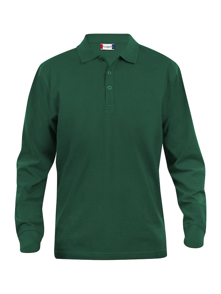 Clique Mens Classic Lincoln L/S Polo.