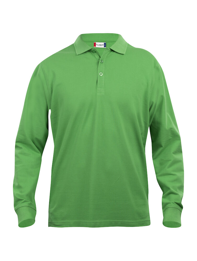 Clique Mens Classic Lincoln L/S Polo.