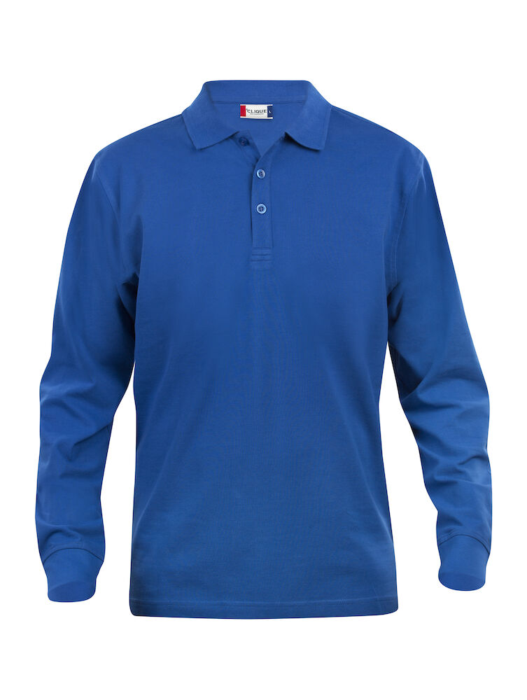 Clique Mens Classic Lincoln L/S Polo.