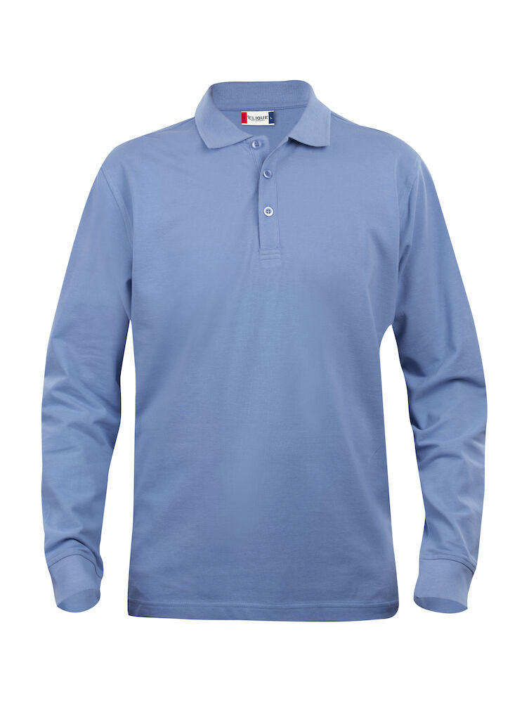 Clique Mens Classic Lincoln L/S Polo.