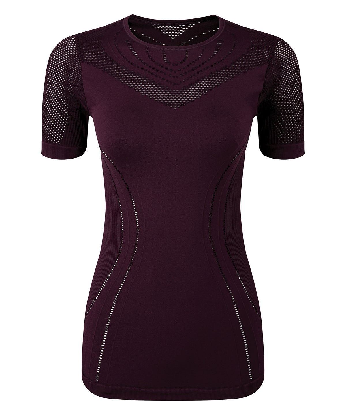 TriDri Ladies Seamless 3D Fit Reveal Sports Top.