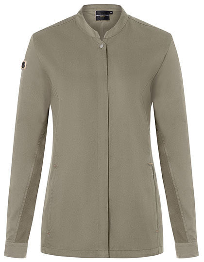 Karlowsky Ladies L/S Green-Generation Chef Jacket.