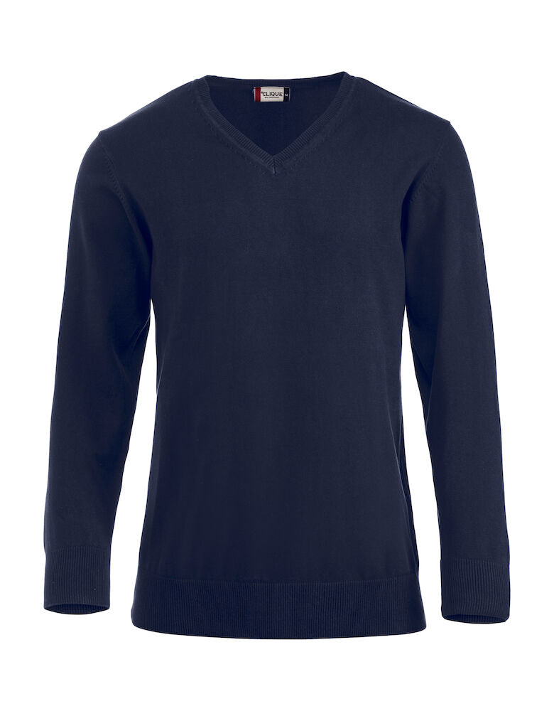 Clique Mens V-Neck Aston Sweater.