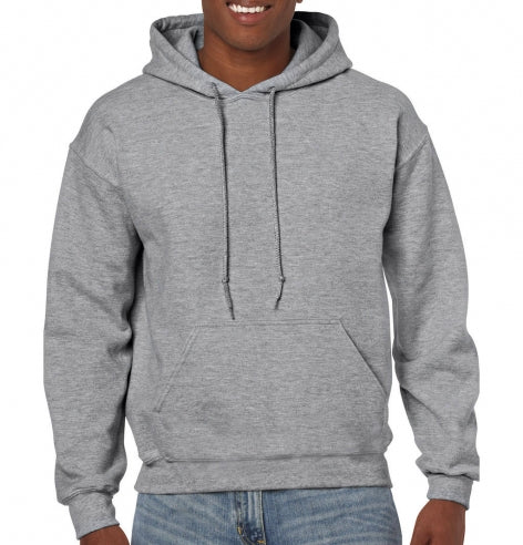 Gildan Heavy Blend Hooded Sweat.