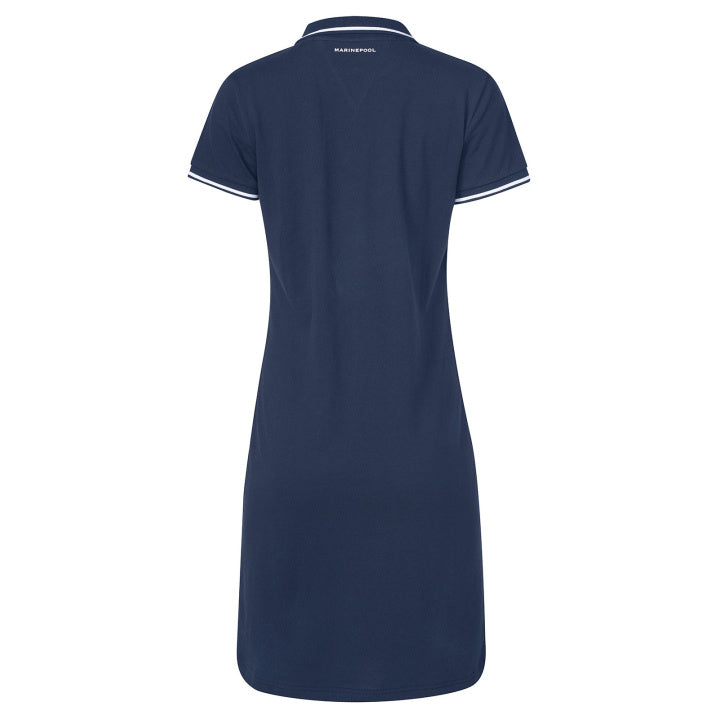 Marinepool Ladies Amy V-Neck Polo Dress.