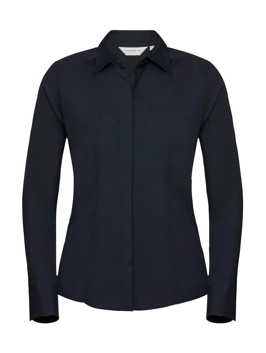 Russell Ladies Fitted L/S Poplin Shirt.