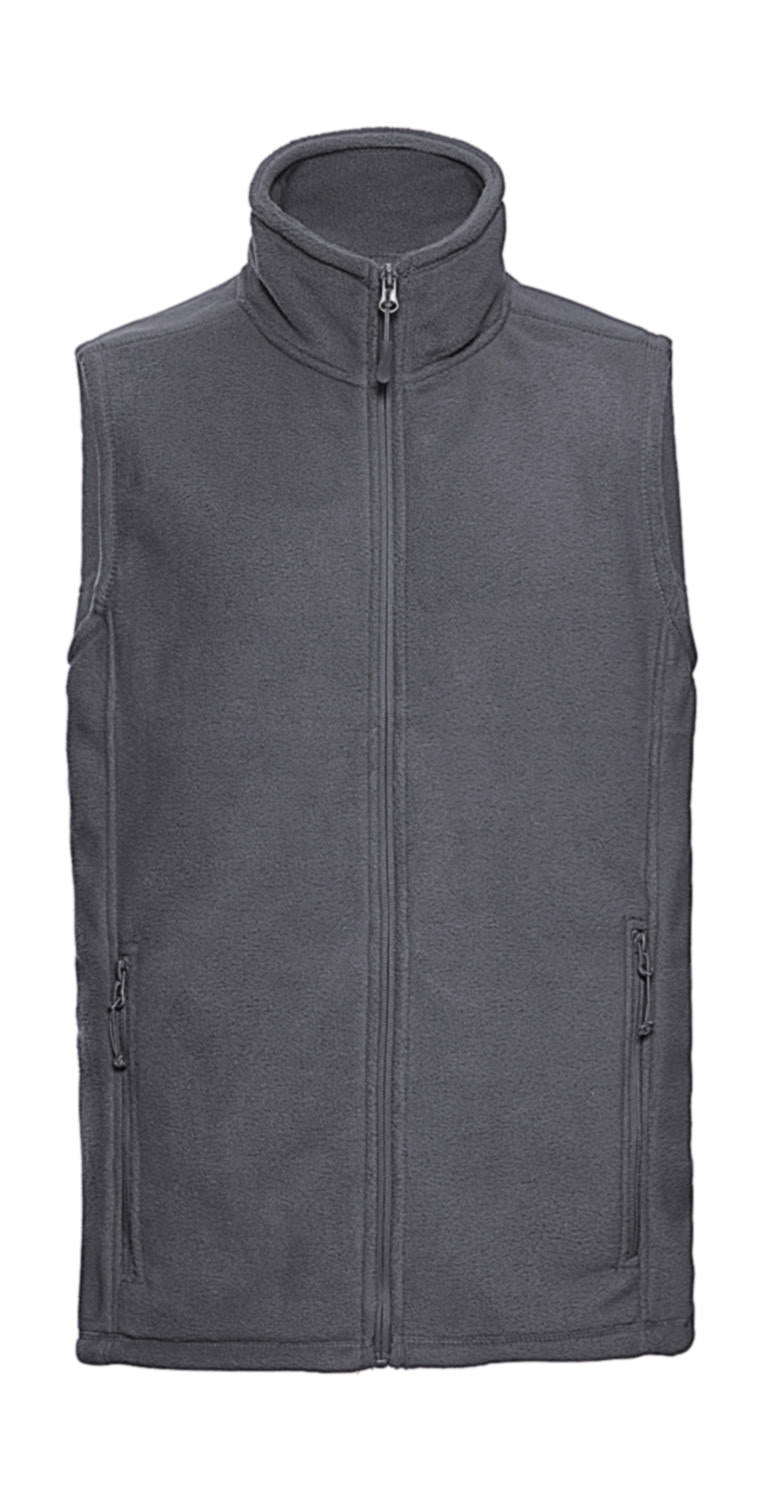 Russell Mens Gilet Outdoor Fleece.