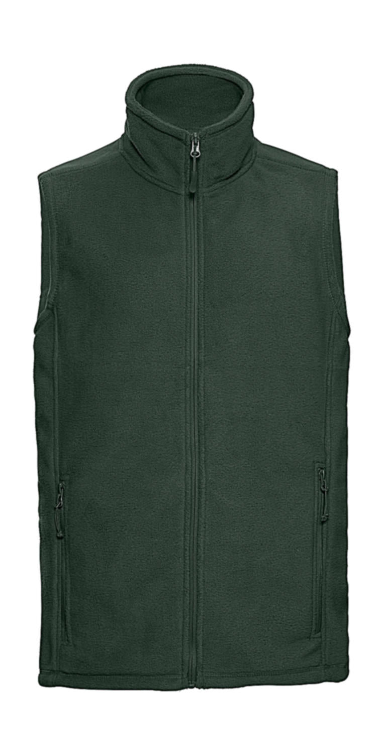 Russell Mens Gilet Outdoor Fleece.