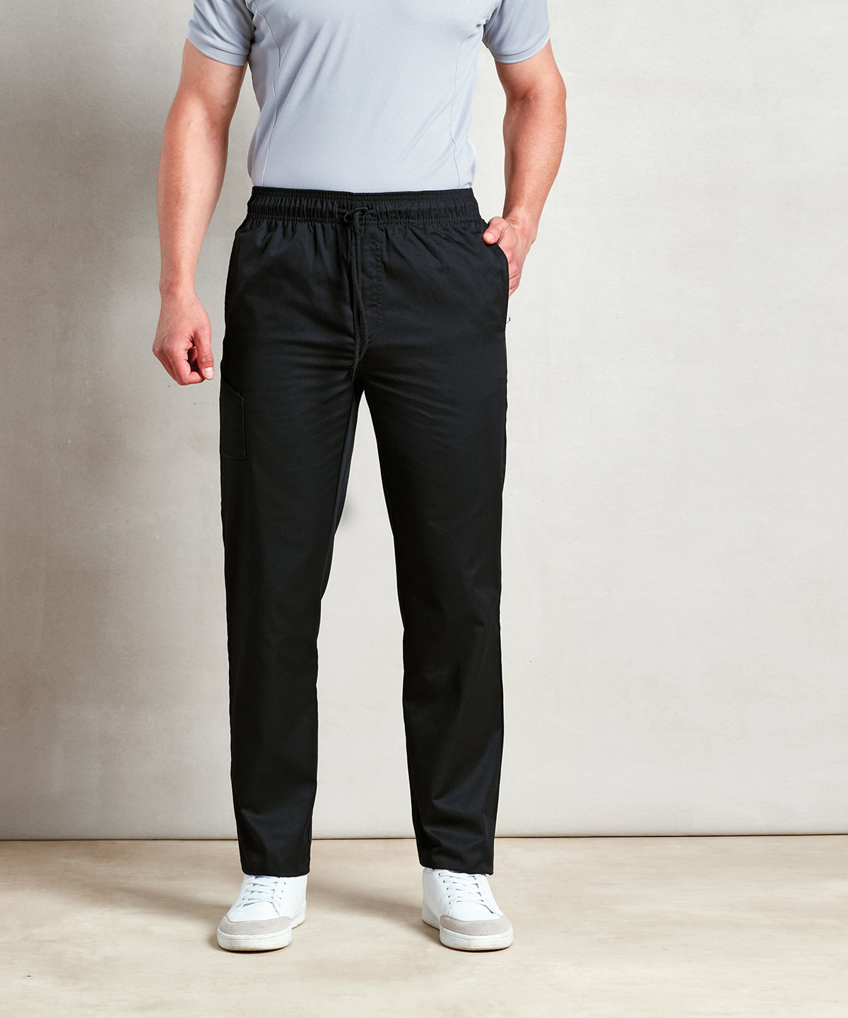 Premier Unisex Chefs Slim Fit Trousers.