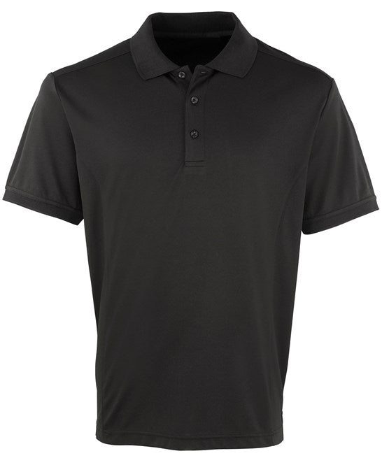 Premier Mens Cool Checker Pique Polo.