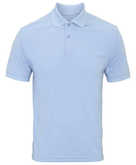 Premier Mens Cool Checker Pique Polo.