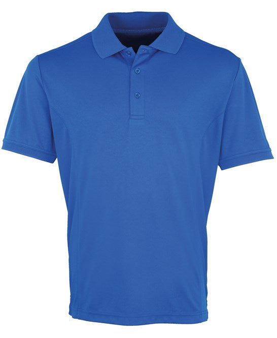 Premier Mens Cool Checker Pique Polo.