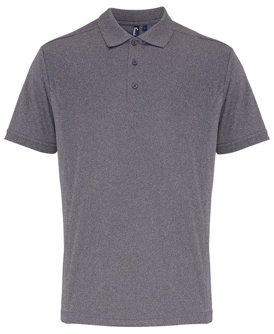 Premier Mens Cool Checker Pique Polo.