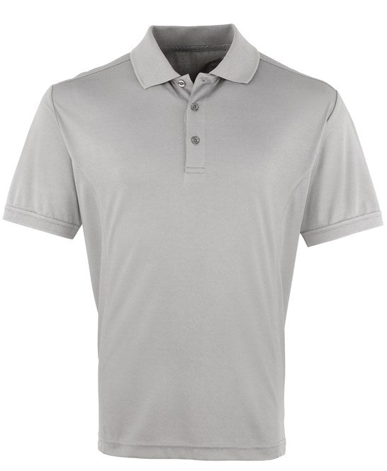 Premier Mens Cool Checker Pique Polo.