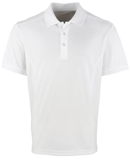 Premier Mens Cool Checker Pique Polo.