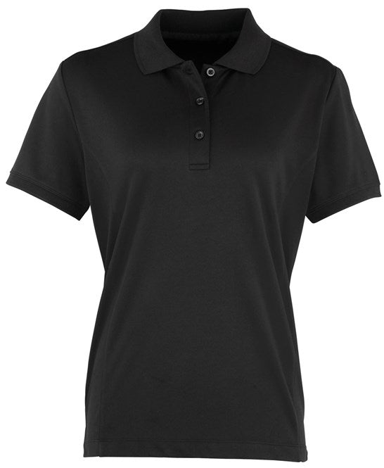 Premier Ladies Cool Checker Pique Polo