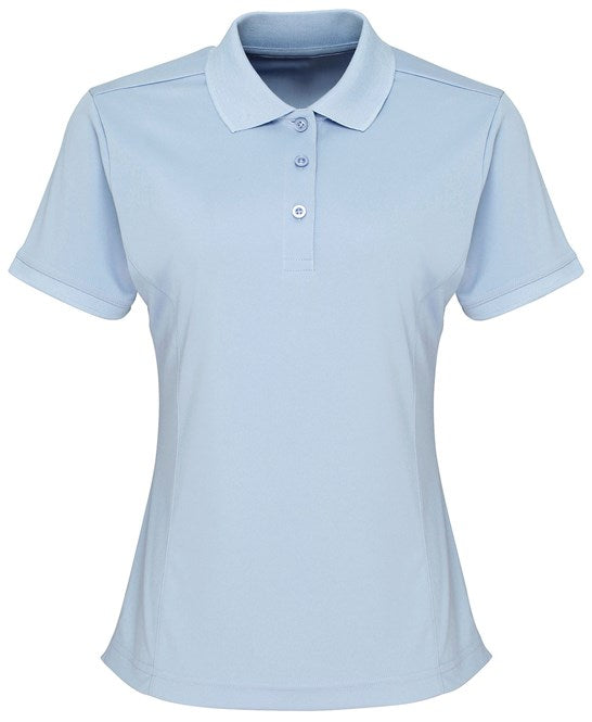 Premier Ladies Cool Checker Pique Polo.