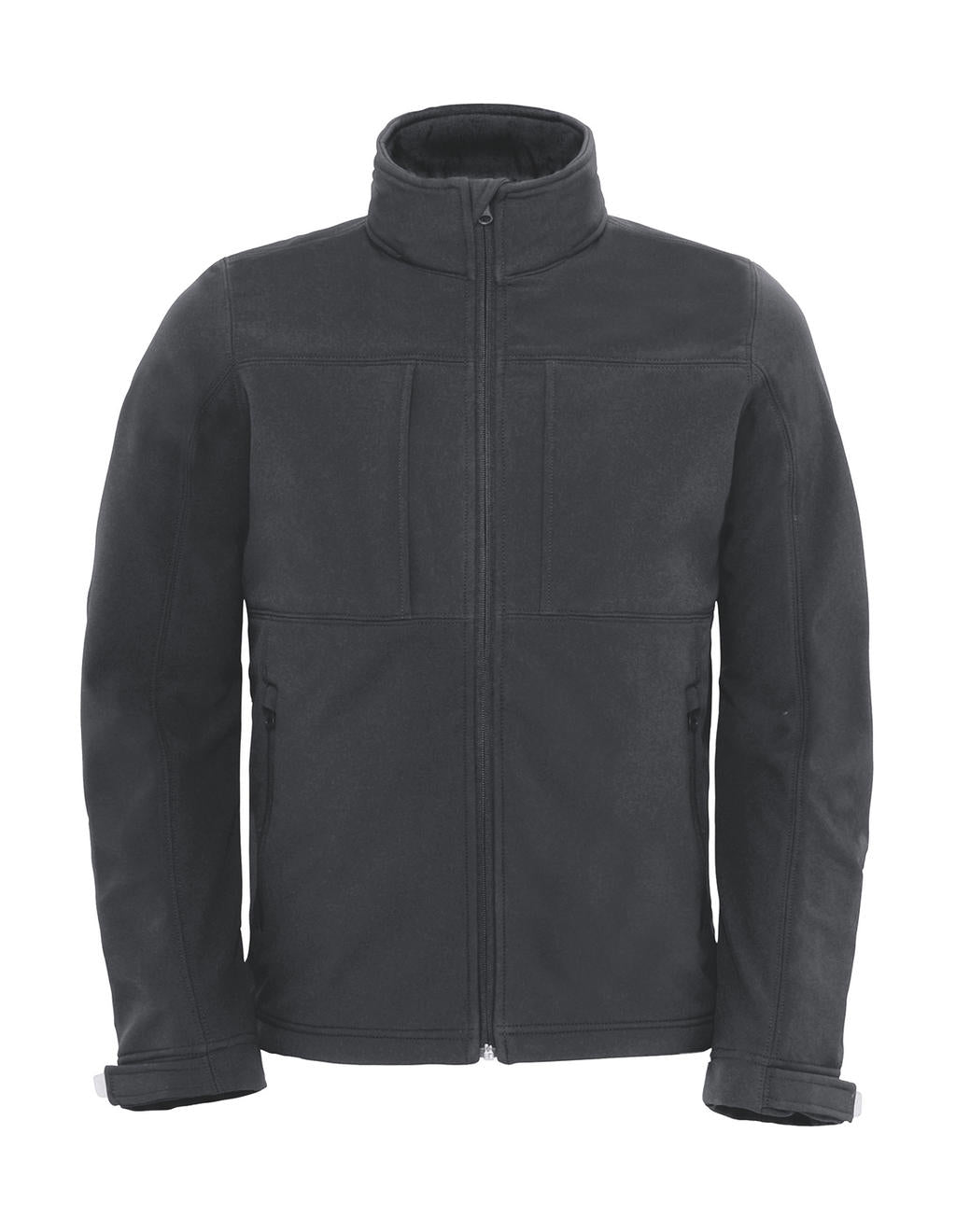 B&C Mens Hooded Softshell Jacket.