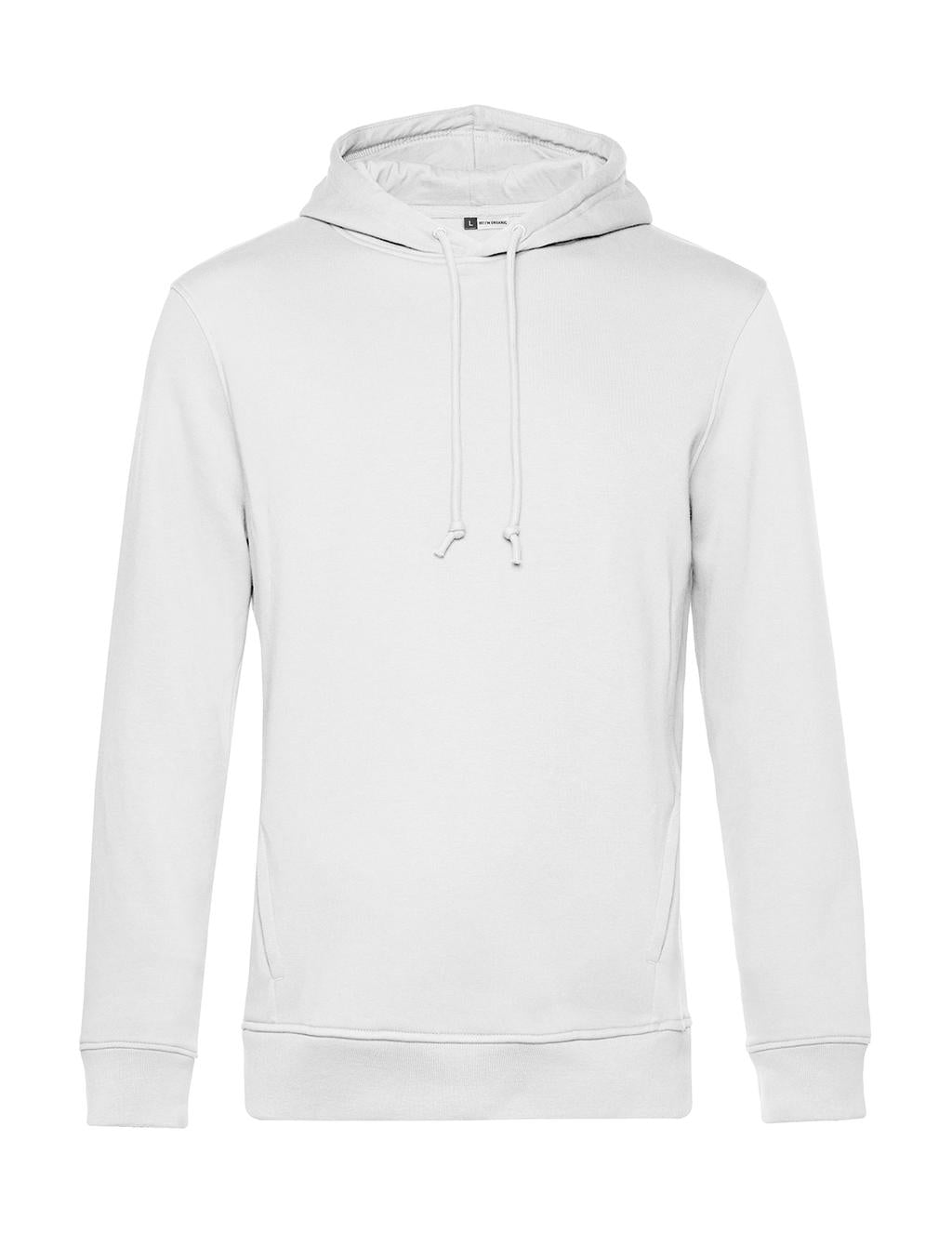 B&C Mens Organic Inspire Hooded Sweat.