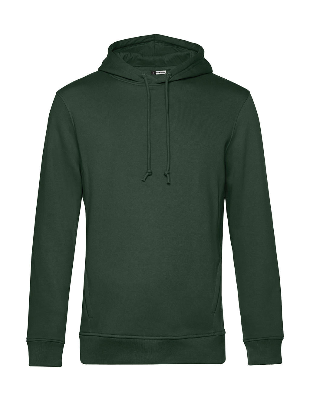 B&C Mens Organic Inspire Hooded Sweat.