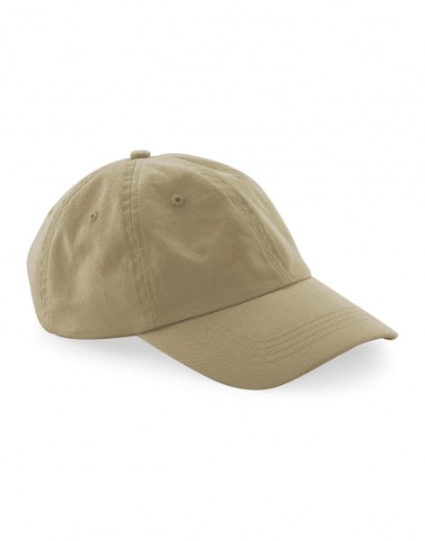 Beechfield Organic Cotton 6 Panel Dad Cap.