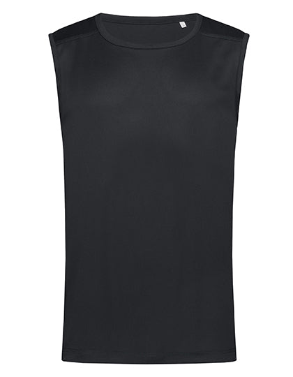 Stedman Mens Active 140 Sleeveless Tee.