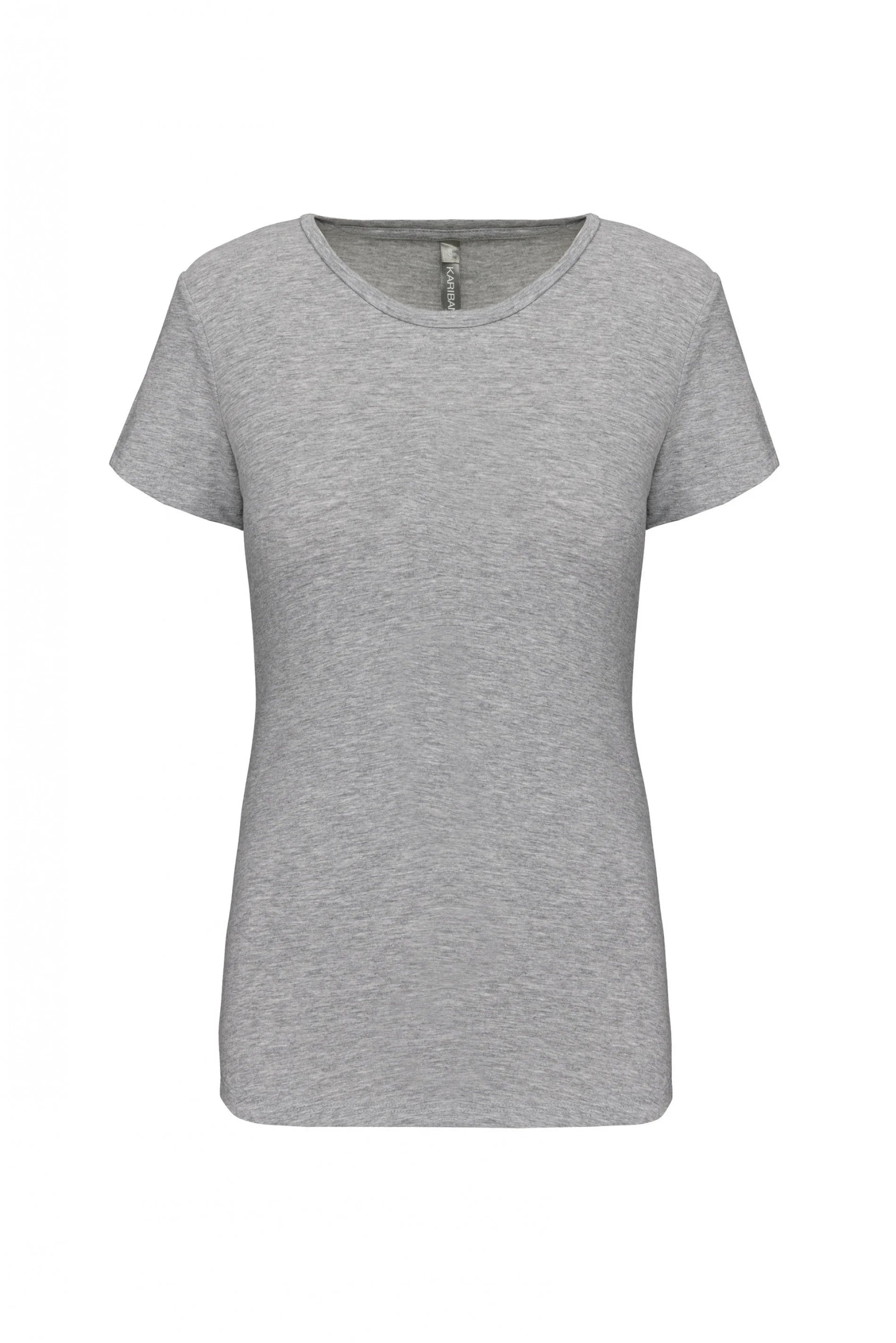 Kariban Ladies S/S Elastane Crew Neck T-Shirt.