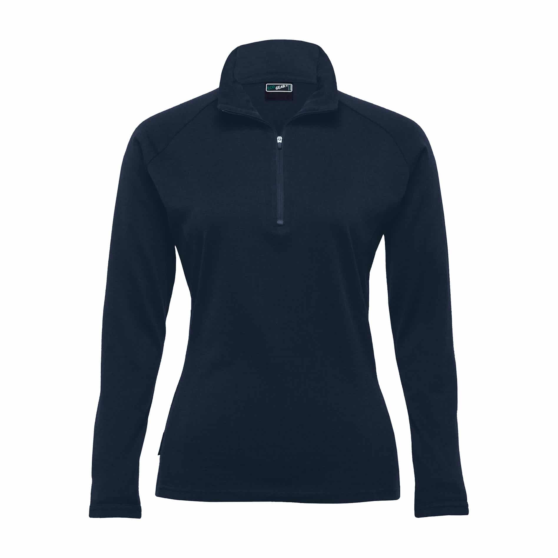 VMG Ladies Merino Zip Pullover