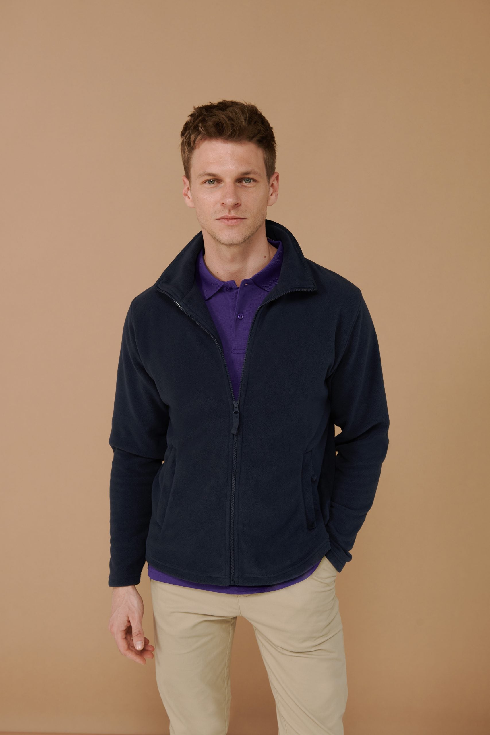 Henbury Mens Micro Fleece.