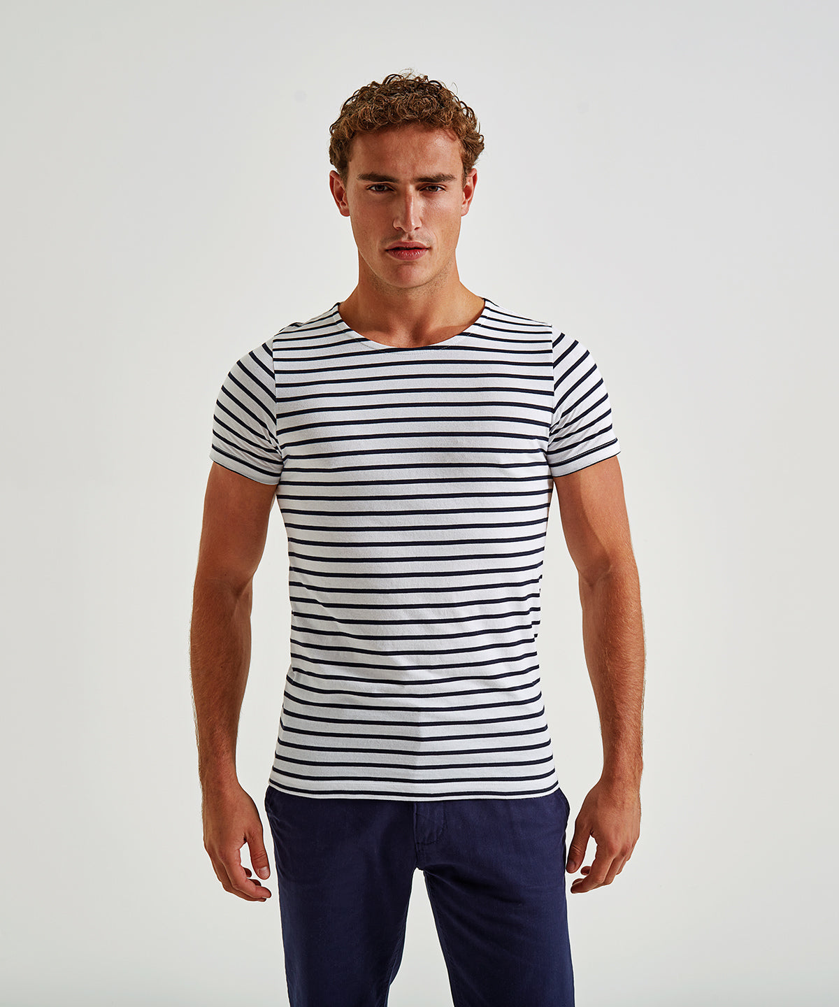 Asquith & Fox Mens Mariniere Coastal S/S Tee.