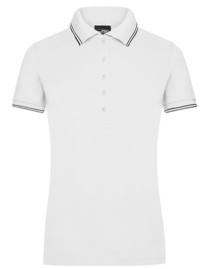 James & Nicholson Ladies Tipped Polo.