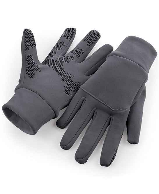 Beechfield Softshell Sports Tech Gloves.