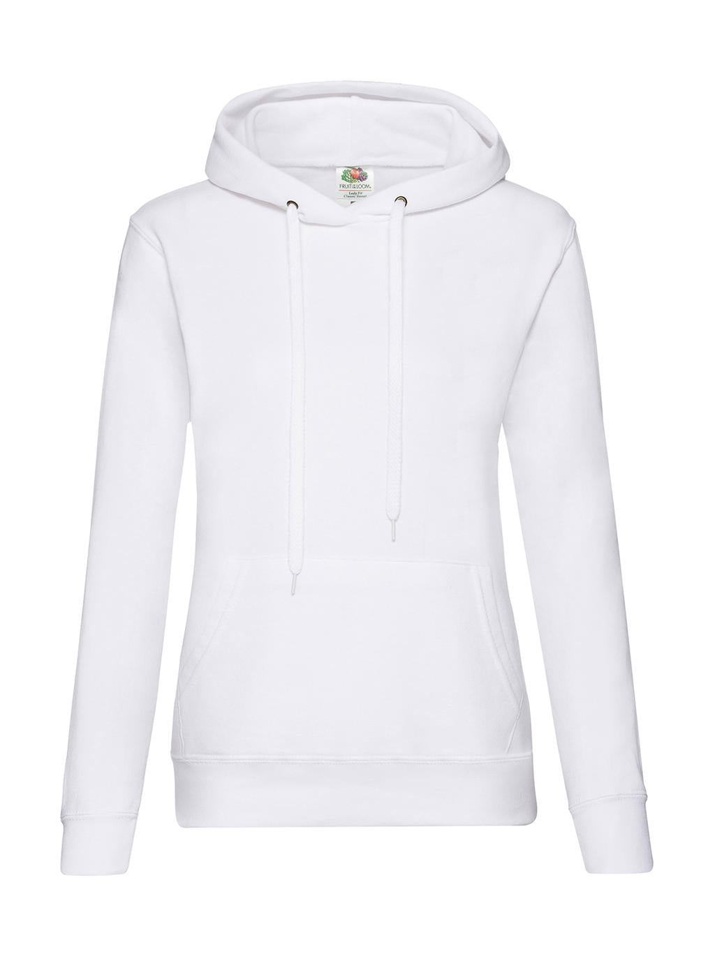 Fruit of the Loom Ladies Classic Hooded Sweat.