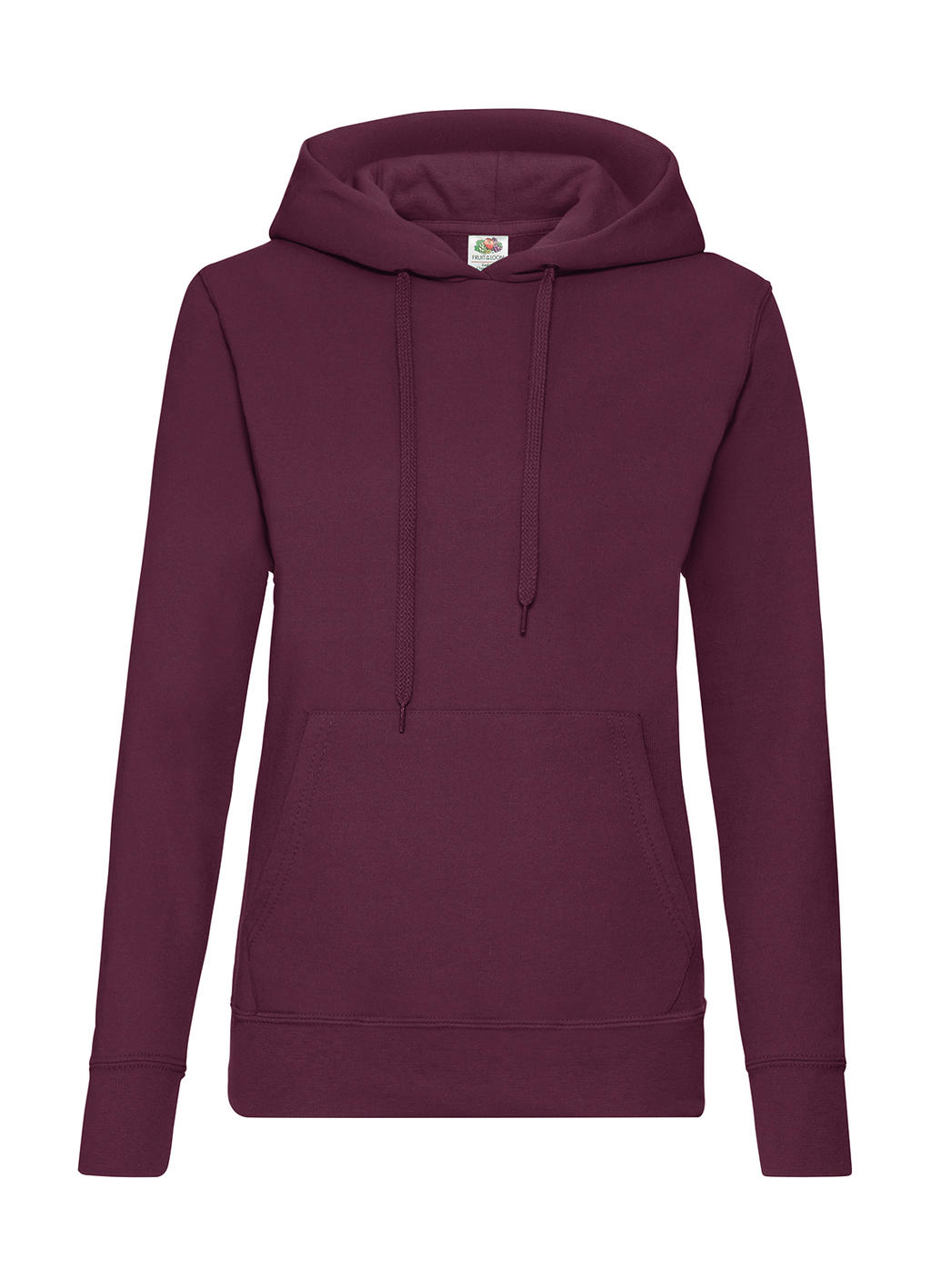 Fruit of the Loom Ladies Classic Hooded Sweat.