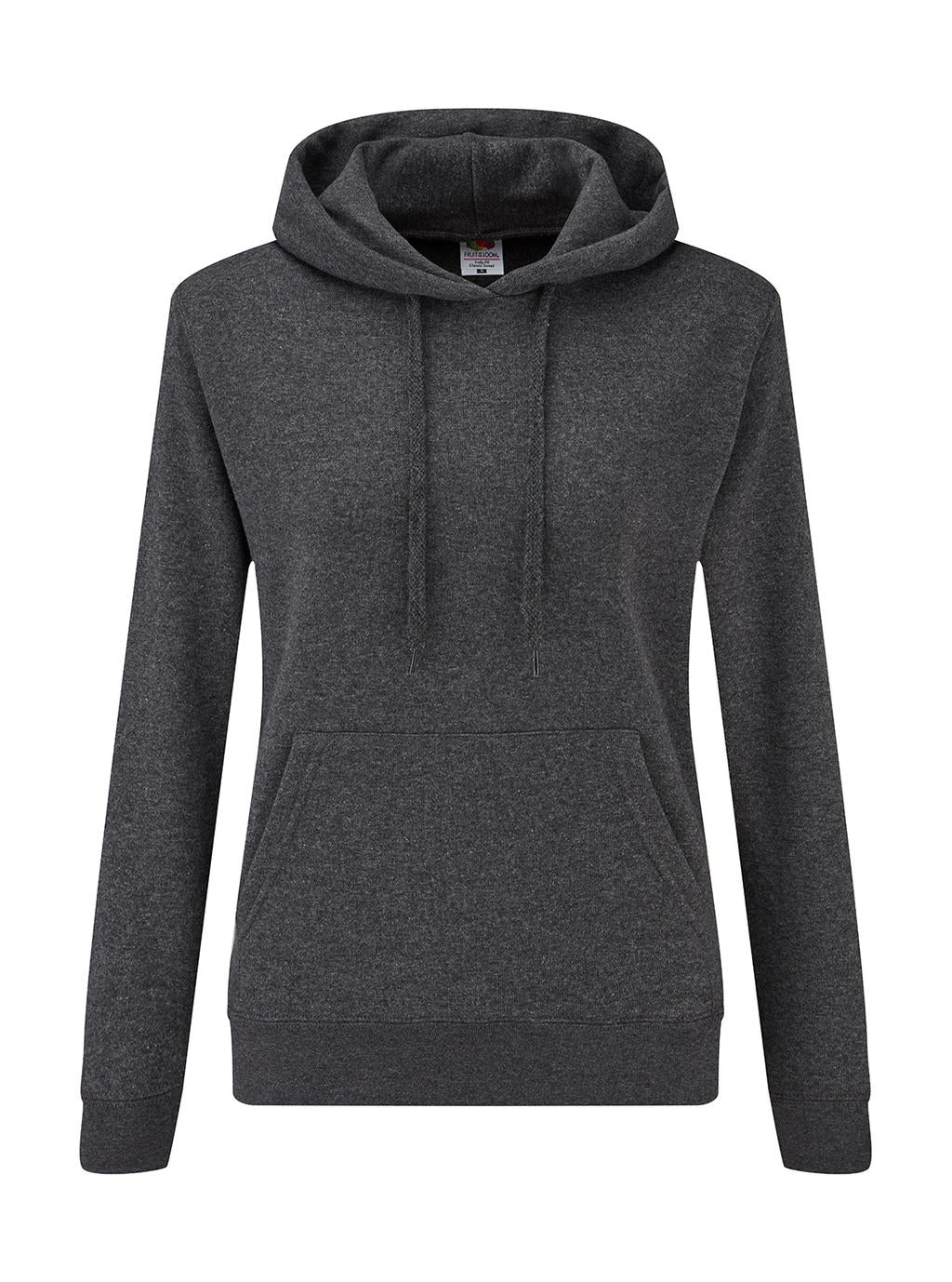 Fruit of the Loom Ladies Classic Hooded Sweat.