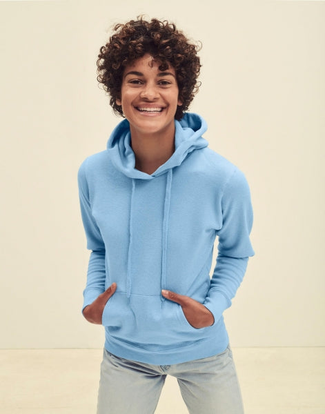 Fruit of the Loom Ladies Classic Hooded Sweat.