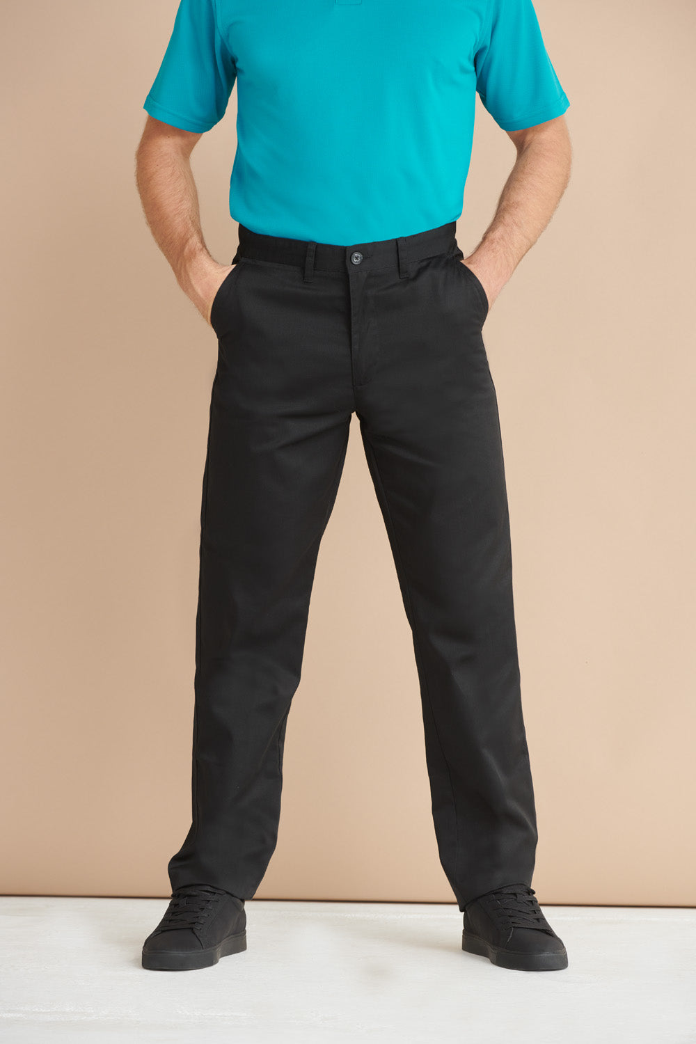 Henbury 65/35 Mens Flat Front Chino.