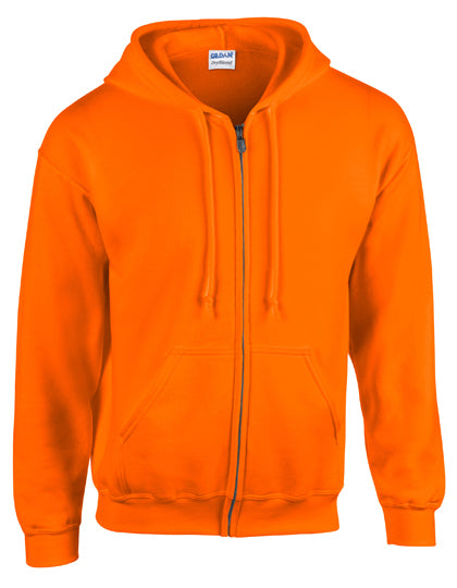 Gildan Heavy Blend Full Zip Hooded Sweatshirt.