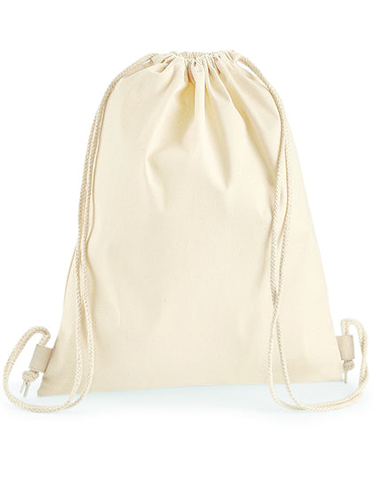 Westford Mill Premium Cotton Gymsac Bag.