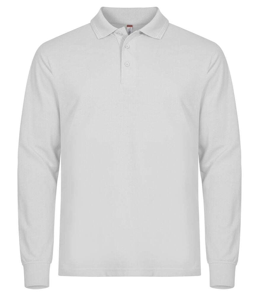 Clique Mens Manhattan L/S Polo.