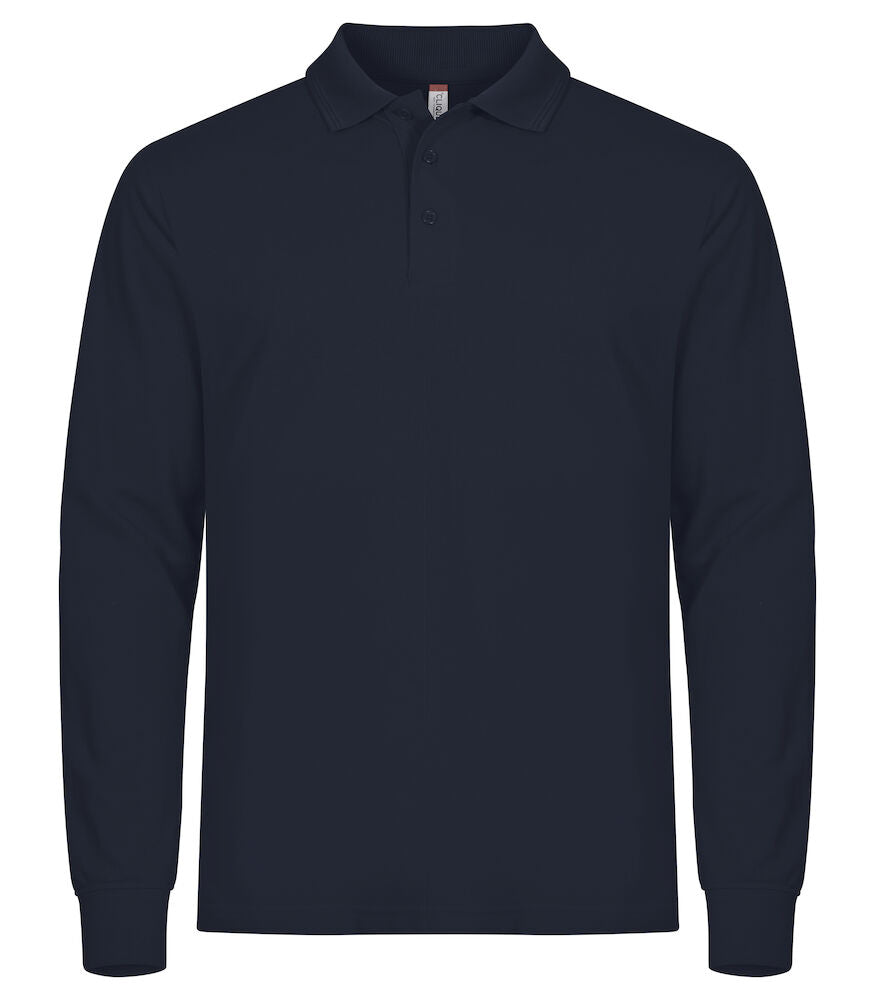 Clique Mens Manhattan L/S Polo.