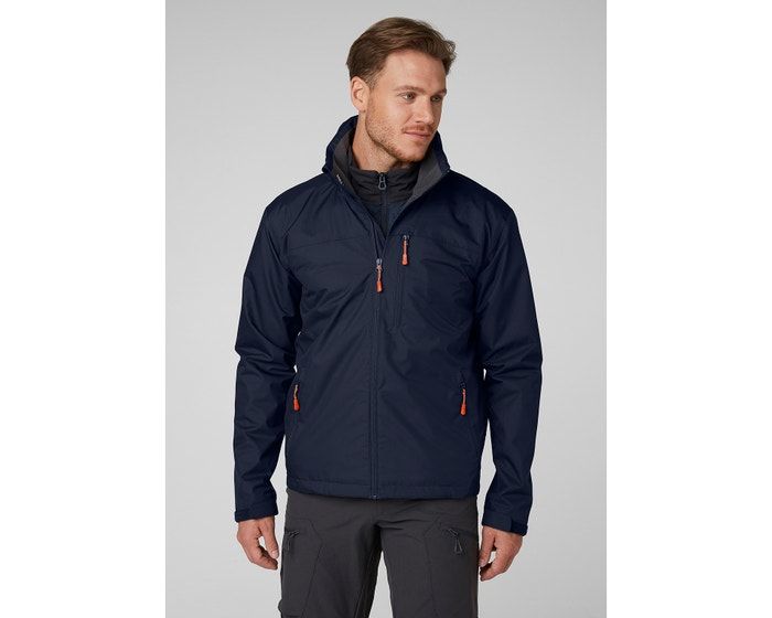 Helly Hansen Mens 1.0 Crew Hooded Jacket (Old Model).