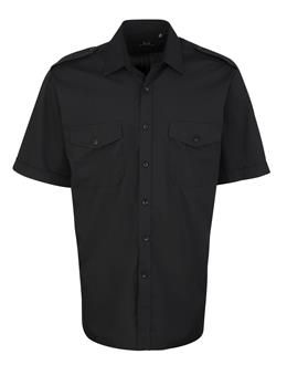 Premier Mens S/S Pilot Shirt.