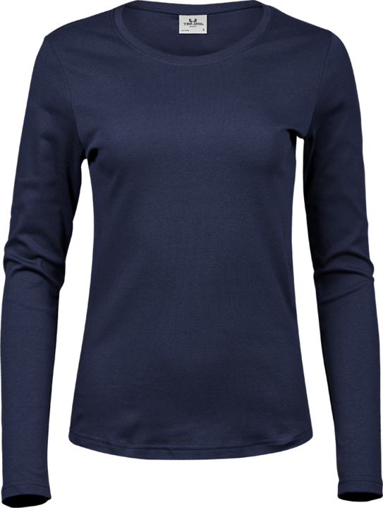 Tee Jays Ladies L/S Interlock T-Shirt.