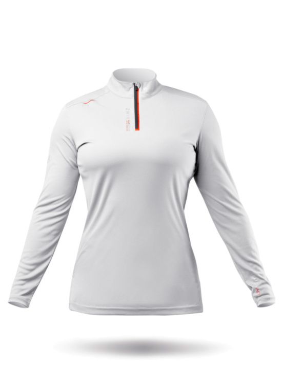 Zhik Ladies UVActive High Collar 1/4 Zip Top.