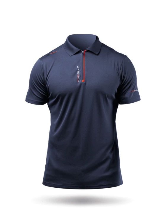 Zhik Mens UVActive Zip Polo.