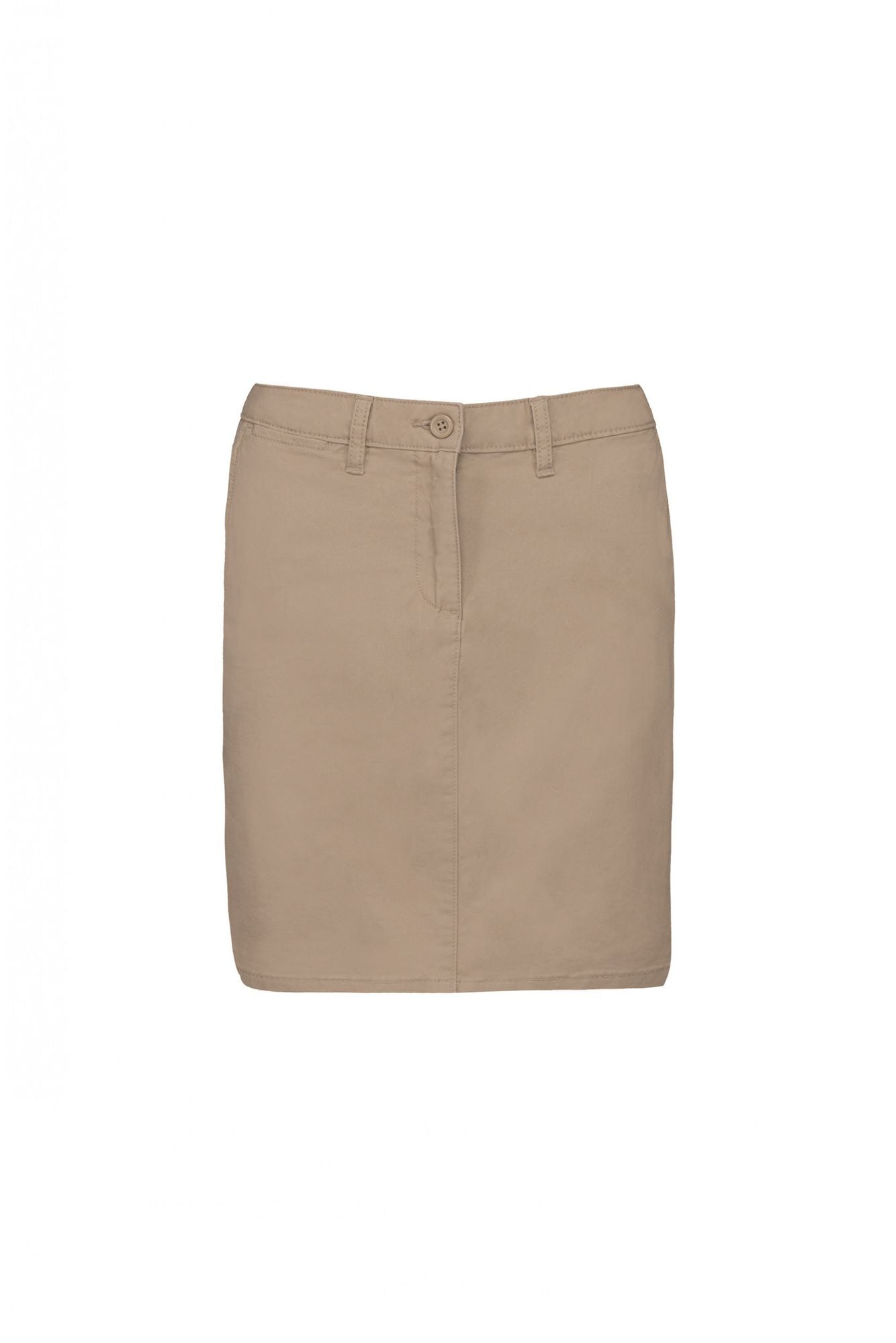 Kariban Ladies Chino Skirt.