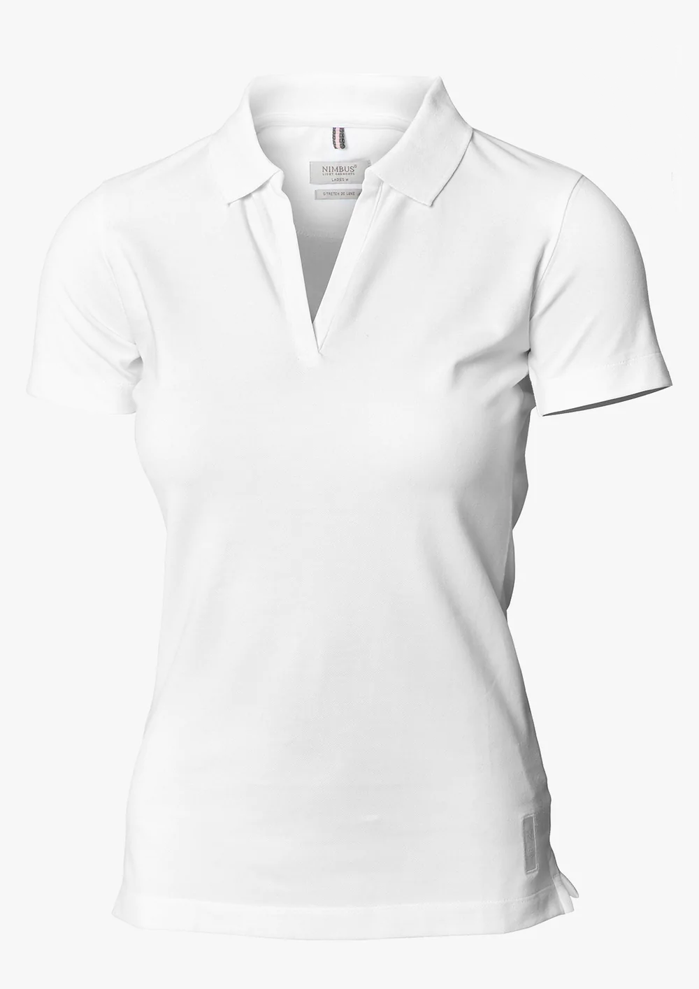 Nimbus Ladies Harvard V-Neck Polo.